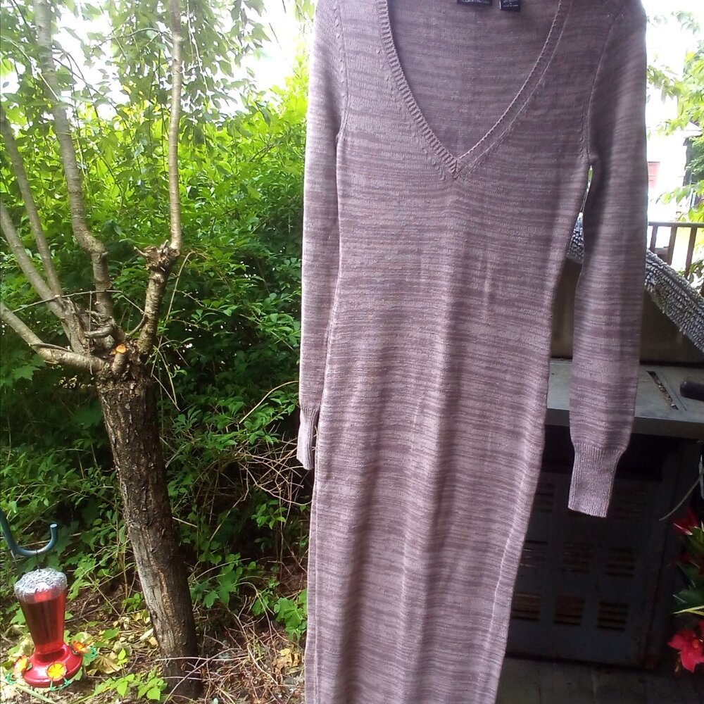 Moda International Victoria's Secret V-Neck Fitted Maxi Dress Vintage Size: S - Picture 7 of 10